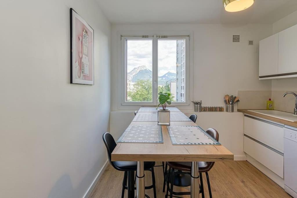Haut Standing, 4 Ch Dont 2 Sdb Prive, Clim, Fibre Grenoble Exterior foto